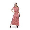 NIHSAMAH Cotton Nighty for Women with Pocket