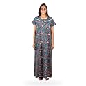 NIHSAMAH Cotton Nighty for Women - Premium