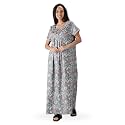 NIHSAMAH Cotton Nighty for Women - Premium