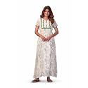 NIHSAMAH Cotton Nighty for Women Printed