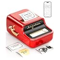 NIIMBOT B21 Label Maker, 2 Inch Bluetooth Thermal Label Printer, Red