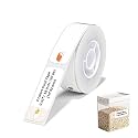 NIIMBOT 1 Roll Label Maker Tape Label Paper Labeling Tape for Handheld Label Printer Address Labels(1 roll Tape)