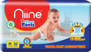 niine Cottony Soft Baby Diaper Pants for