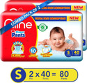 niine Cottony Soft Baby Diaper Pants with
