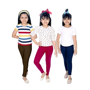 NIK KNIT Premium Stretchable Plain Leggings