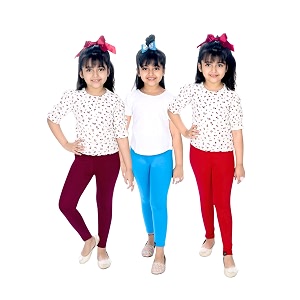 NIK KNIT Premium Stretchable Plain Leggings