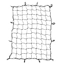 NIKAVI 3’ x 4’ Heavy Duty Bungee Cargo Net Grid Mesh Roof Rack Net with 12 PCS ABS Hooks for Pickup Truck Bed and SUV Roof Travel Luggage Rack