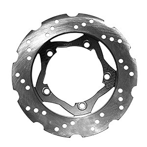nikavi dbp15 front brake disc plate compatible for bajaj discover 150st