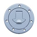 NIKAVI PTLCK01 Petrol Tank Lock Set Compatible with Bajajj Pulsar 150, Bajajj Pulsar 180 & Bajajj Pulsar 220 | Fuel Tank Cap Lock with Keys | Durable Metal Build | Secure Replacement Spare Part