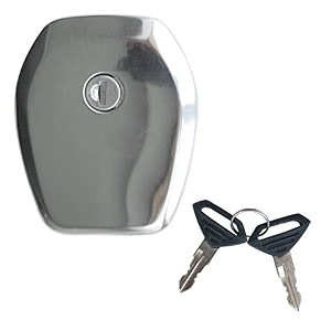 nikavi ptlck13 petrol tank lock set compatible for bajaj platina bs4 discover bs4