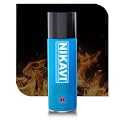 NIKAVI SP+ Automotive Rust Paint | High Heat Black Spray Can | Multi-Surface DIY Spray Paint | Quick Drying Gloss Finish for Bikes, Cars, Metal, Wooden Furniture, Plastic &amp; Walls - 400ML - High Heat Black