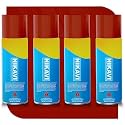 NIKAVI SP17 Automotive Rust Paint Spray Can | Multi-Surface DIY Spray Paint | Quick Drying Gloss Finish for Bikes, Cars, Metal, Wooden Furniture, Plastic &amp; Walls Canary Yellow 400 ml (Pack of 2)