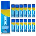 NIKAVI SP6 Automotive Rust Paint Spray Can | Multi-Surface DIY Spray Paint | Quick Drying Gloss Finish for Bikes, Cars, Metal, Wooden Furniture, Plastic &amp; Walls Medium Blue 400 ml (Pack of 2)