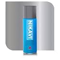 NIKAVI SP13 Automotive Rust Paint | High Heat Silver Spray Can | Multi-Surface DIY Spray Paint | Quick Drying Gloss Finish for Bikes, Cars, Metal, Wooden Furniture, Plastic &amp; Walls - 400ML - High Heat Silver