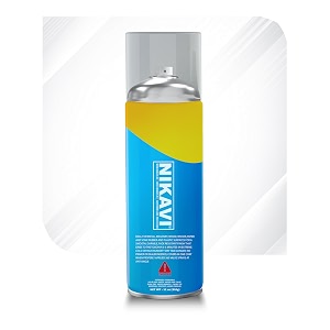 nikavi sp15 automotive rust paint  lacquerclear spray can  multi-surface diy spray paint  quick drying gloss finish for bikes cars metal wooden furniture plastic amp walls - 400ml - lacquerclear
