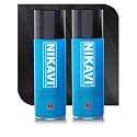 NIKAVI SP2 Automotive Rust Paint Spray Can | Multi-Surface DIY Spray Paint | Quick Drying Gloss Finish for Bikes, Cars, Metal, Wooden Furniture, Plastic &amp; Walls Matt Black 400 ml (Pack of 6)