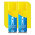 NIKAVI SP17 Automotive Rust Paint Spray Can | Multi-Surface DIY Spray Paint | Quick Drying Gloss Finish for Bikes, Cars, Metal, Wooden Furniture, Plastic &amp; Walls Canary Yellow 400 ml (Pack of 2)
