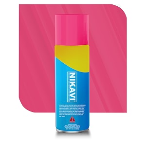 nikavi sp23 automotive rust paint  peach red spray can  multi-surface diy spray paint  quick drying gloss finish for bikes cars metal wooden furniture plastic amp walls - 400ml - peach red