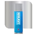 NIKAVI SP3 Automotive Rust Paint | Silver Spray Can | Multi-Surface DIY Spray Paint | Quick Drying Gloss Finish for Bikes, Cars, Metal, Wooden Furniture, Plastic &amp; Walls - 400ML - Silver