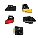NIKAVI Start,Horn,Indicator,Headlight,Dim/Dip Modular Switches Compatible For TVS Wego/TVS Jupiter(set of 5)(MS8+MS9+MS10+MS11+MS25)