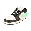 Nike Air Jordan 1 Low Mens Trainers 553558 Sneakers Shoes (UK 10 US 11 EU 45, White Black Green Glow 131)