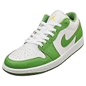 Nike Air Jordan 1 Low SE Mens Basketball Trainers HF4823 Sneakers Shoes (UK 7.5 US 8.5 EU 42, White Chlorophyll Lightening 100)