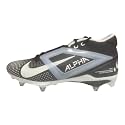 Nike Alpha Menace 4 Elite Football Cleats (FD7036-600, University Red/Team Red/Black/White)