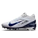 Nike Alpha Menace 4 Elite Football Cleats (FD7036-600, University Red/Team Red/Black/White)