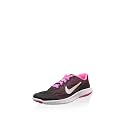 Nike Girls Flex Experience 4 (GS) Black/M Silv Running Shoes-3.5 UK (749818-001)