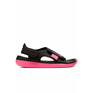 nike littlebig kids39 sunray adjust 5 sandal blackracer pink size 6 m us big kid