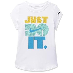 Nike Girls Graphic Print Regular Fit JDI