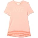 Nike Girl39s Polyester Stars Regular Fit T-Shirt