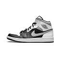 Nike Air Jordan 1 Mid - Black / White / Light Smoke / Grey