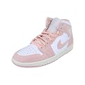 NIKE Jordan Men's 1 Mid SE White/Legend Pink-Sail (FN5215 161) - 10.5