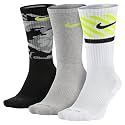 Nike Men's No Show Cotton Socks (Pack Of 3)