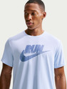 NIKE Printed Men Crew Neck White T-Shirt