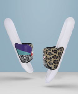 nike women slides multicolor  45