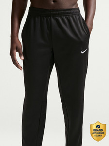 NIKE Solid Men Black Track Pants