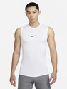 NIKE Solid Men Round Neck White T-Shirt