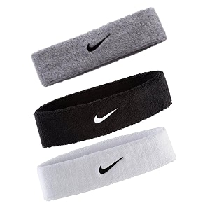 nike swoosh headband osfm blackwhite