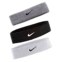 Nike Swoosh Headband, OSFM (Black/White)