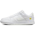Nike Women's W Dunk Low Basketball Shoes, White, 6