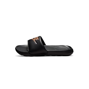 nike womens victori one slide redblack slipper - 95 uk 115 us cn9677-001