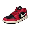 Air Jordan 1 Low Women's Shoes (Mystic Hibiscus/Black/Coconut Milk) Size 5.5