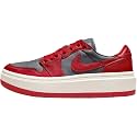 Elevate Low Womens Trainers in Dark Grey Varsity Sail Red by Nike