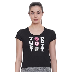 Nike Womens Polyester Regular Short Sleeve Top