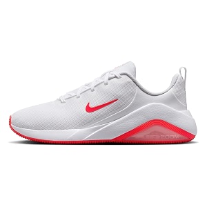 nike womens w air zoom running shoe bella 7-whitebright crimson-white-7uk