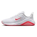Nike Womens W AIR Zoom Running Shoe Bella 7-White/Bright CRIMSON-WHITE-7UK
