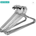 Nikhil Kumar Steel Shirt Pack of 12 Hangers For  Shirt