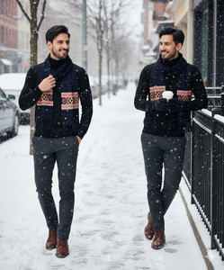 nikline solid men muffler
